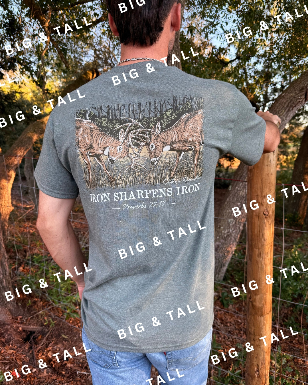 Big & Tall - Iron Sharpens Iron Tee (Unisex)